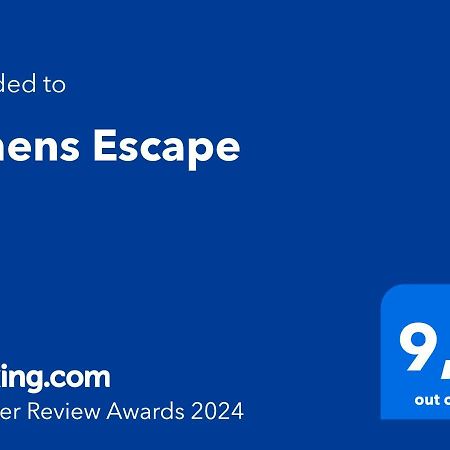 Athens Escape Lejlighed Eksteriør billede